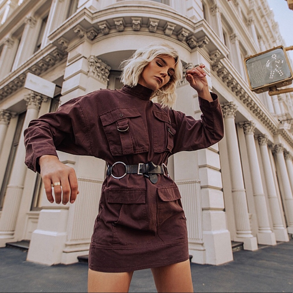 INSPR X TEZZA UTILITY DRESS